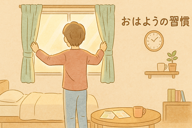 生活リズムを整える―通所前後の習慣づくり