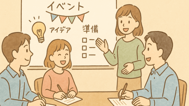 社会参加を促すイベント企画の舞台裏