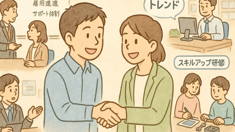 障害者雇用促進の最新トレンドとB型の役割