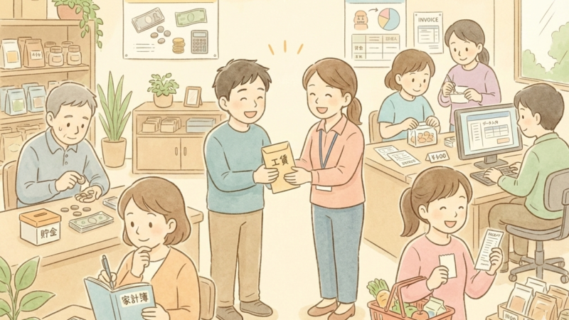 お金を通して自立を育てる　就労支援B型で身につける“金銭感覚”と働く力