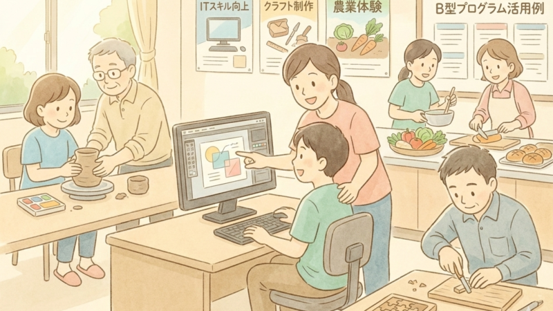 新しいスキルを身につけたい人へ―B型プログラム活用法