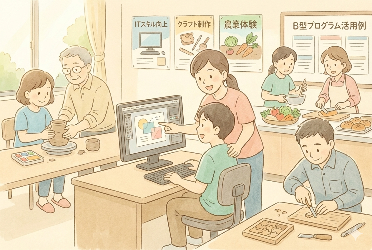 新しいスキルを身につけたい人へ―B型プログラム活用法